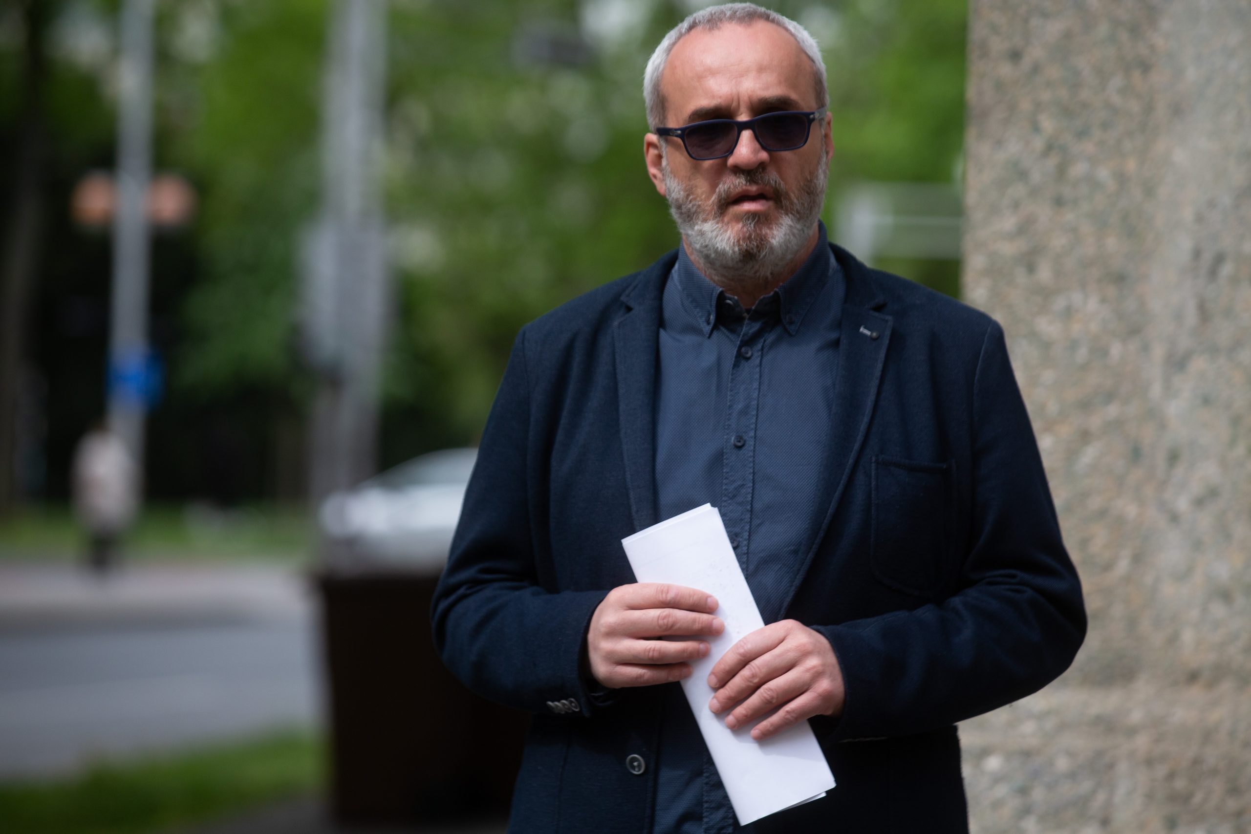 21.04.2020.,Zagreb - - Hrvatsko novinarsko drustvo (HND) i Sindikat novinara Hrvatske (SNH) odrzalo je online konferenciju za medije pod nazivom "Trazimo hitne mjere za spas novinarstva". Hrvoje Zovko.  Photo: HND/ POOL / Daniel KASAP/ dk