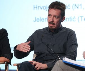21.09.2019., Rovinj - 12. Weekend media festival. Panel "Kako prezivjeti seks, lazi i nekretnine?". 
Neven Barkovic. 
Photo: Marko Prpic/PIXSELL
