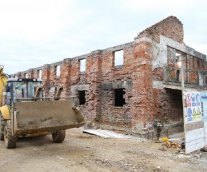 21.10.2014., Karlovac - U tijeku su radovi na rekonstrukciji dijela bivseg vojnog kompleksa u Muzejski prostor zbirke naoruzanja  iz Domovinskog rata na Turnju.
Photo: Kristina Stedul Fabac/PIXSELL