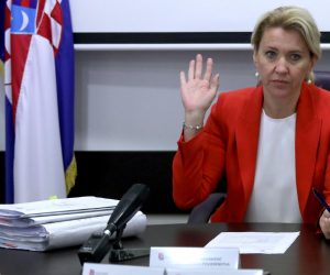 22.05.2020., Zagreb - Povjerenstvo za odlucivanje o sukobu interesa odrzalo je svoju 86. sjednicu. Predsjednica Povjerenstva Natasa Novakovic. Photo: Patrik Macek/PIXSELL