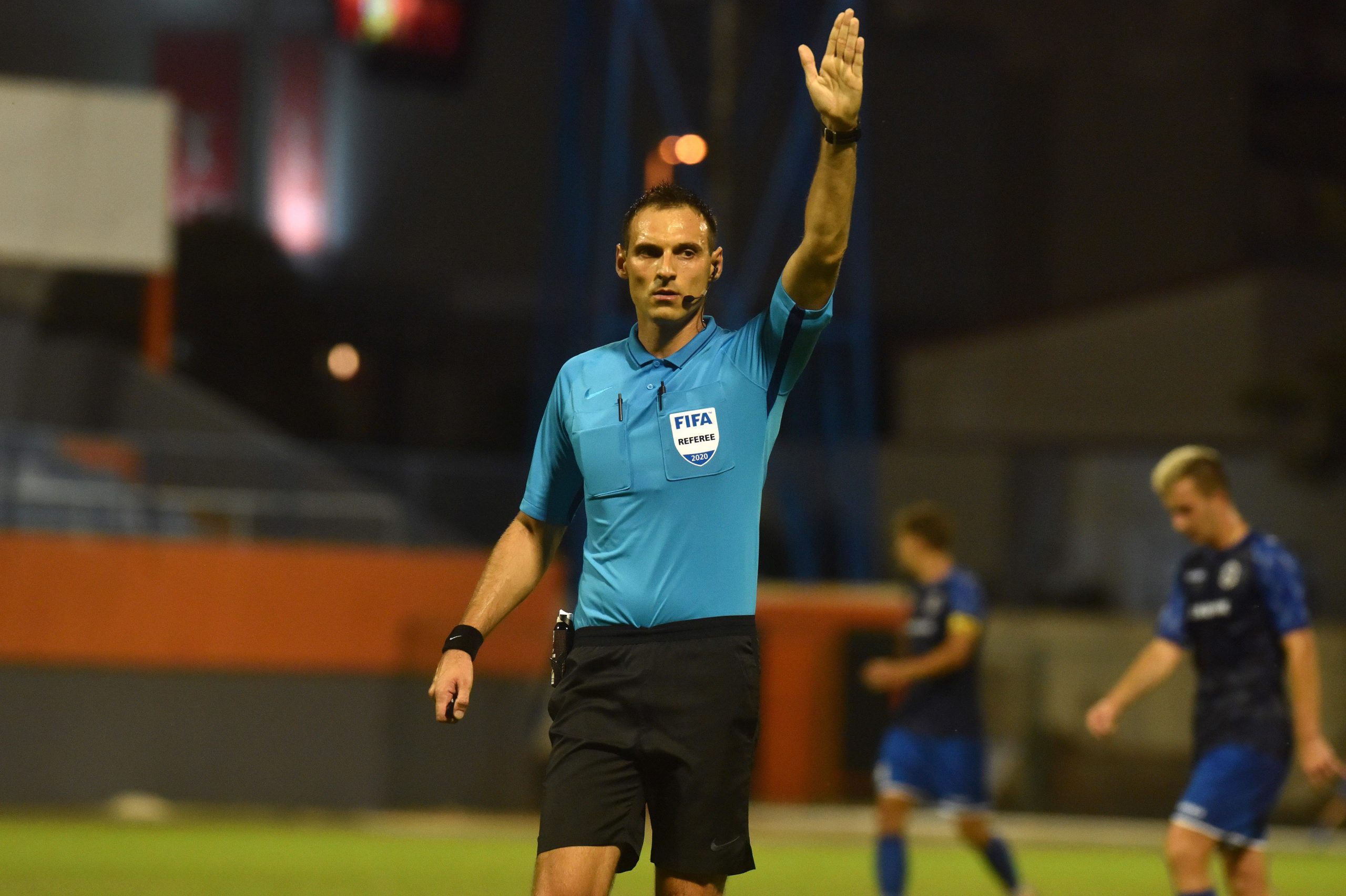 22.08.2020., stadion Subicevac, Sibenik - Hrvatski Telekom Prva liga, 02. kolo, HNK Sibenik - NK Varazdin. Tihomir Pejin.
Photo: Hrvoje Jelavic/PIXSELL