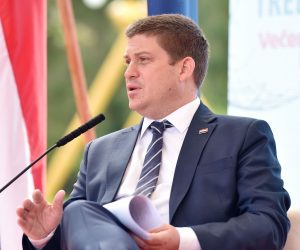 22.09.2020., Koprivnica- Konferencija Vecernjeg lista "Hrvatska kakvu trebmo". Oleg Butkovic.

Photo: Vjeran Zganec Rogulja/PIXSELL