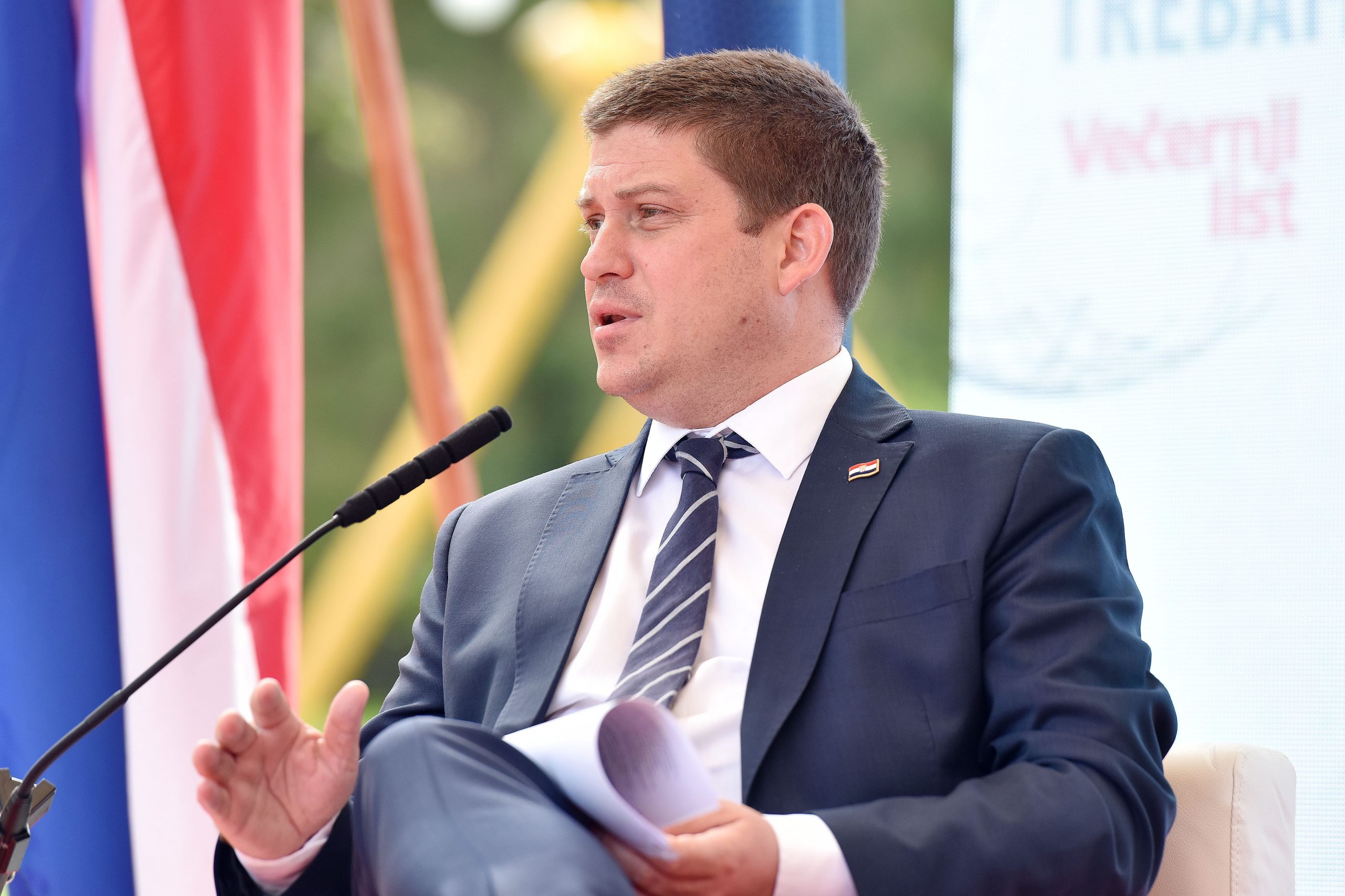 22.09.2020., Koprivnica- Konferencija Vecernjeg lista "Hrvatska kakvu trebmo". Oleg Butkovic.

Photo: Vjeran Zganec Rogulja/PIXSELL