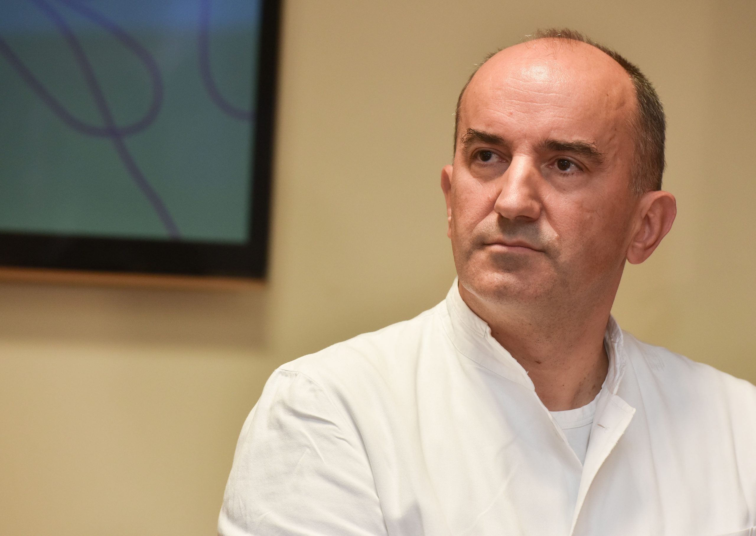 22.10.2019., Zagreb - U Poliklinici za tumore odrzana je  konferencija i predstavljena javno zdravstvena kampanja Pinkypromiss za rano otkrivanje raka dojke kampanja u u kojoj su uz moderatoricu Idu Prester sudjelovali Ivan Milas, Ivica Belina,Milorad Gosev i Tonkica Zlacki.
Photo : Davorin Visnjic/pixsell