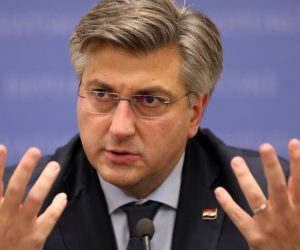23.10.2020.,Zagreb - Andrej Plenkovic odrzao je konferenciju za medije u Banskim dvorima Photo: Jurica Galoic/PIXSELL