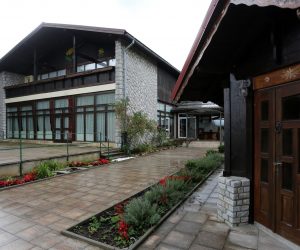 25.09.2020., Delnice - Dom za starije osobe Domska vila Vinka u kojem je mnogo zarazenih koronom. 
Photo:Goran Kovacic/PIXSELL