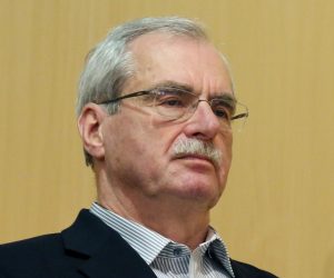 26.03.2015., Sibenik - U gradskoj knjiznici Juraj Sizgoric predstavljena je knjiga Tihomira Dujmovica Hrvatska u raljama djece komunizma, koju je 2014. objavio zagrebacki Kruzic. Knjigu su predstavili prof. dr. sc. Andrija Hebrang i autor. Predstavljanje je organizirala Zajednica zena HDZ-a Katarina Zrinski Sibensko-kninske zupanije.
Photo: Dusko Jaramaz/PIXSELL