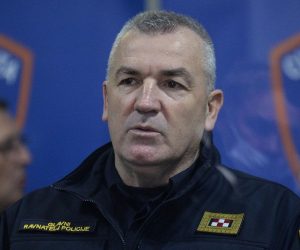 26.03.2020., Zagreb - Nacionalni stozer civilne zastite odrzao je konferenciju za medije o najnovijim detaljima sirenja koronavirusa u Hrvatskoj. glavni ravnatelj policije Nikola Milina. Photo:  Damir Krajac/POOL/CROPIX
