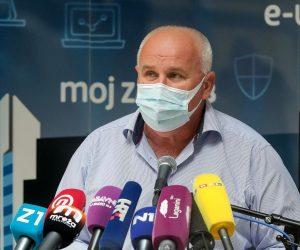 26.08.2020., Zagreb - Konferencija za medije Stozera civilne zastite grada Zagreba odrzana je u Gradskoj upravi. Vjekoslav Jelec. 
Photo: Goran Stanzl/PIXSELL