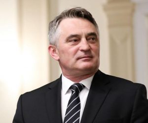 27.02.2020., Sarajevo, Bosna i Hercegovina - Prijem u zgradi Predsjednistva BiH u povodu Dana nezavisnosti Bosne i Hercegovine. Sefik Dzaferovic, Zeljko Komsic
Photo: Armin Durgut/PIXSELL