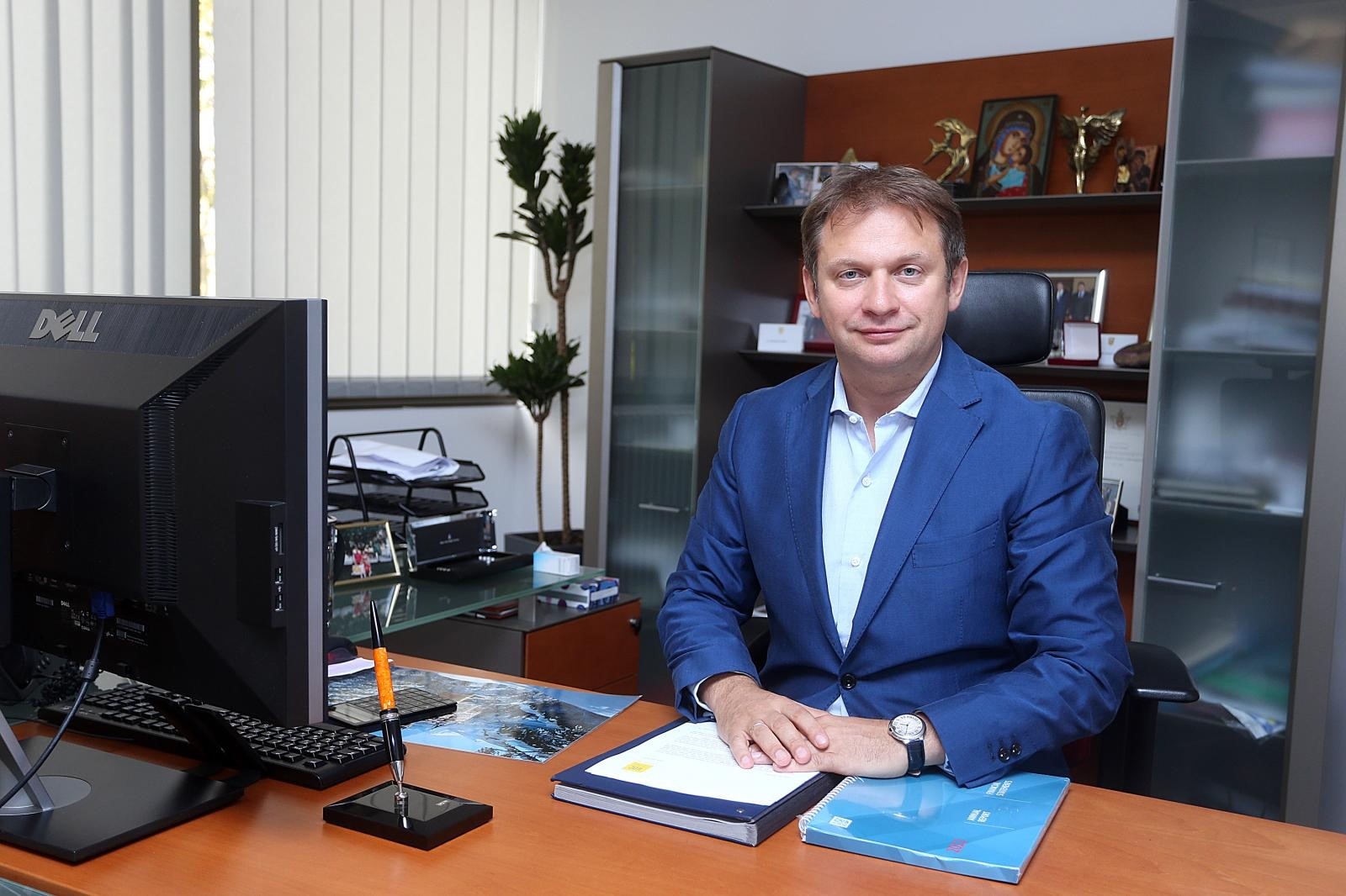 04.09.2013., Zagreb - Nikolaj Ivcikov, direktor Lukoil Hrvatska. 
Photo: Goran Stanzl/PIXSELL