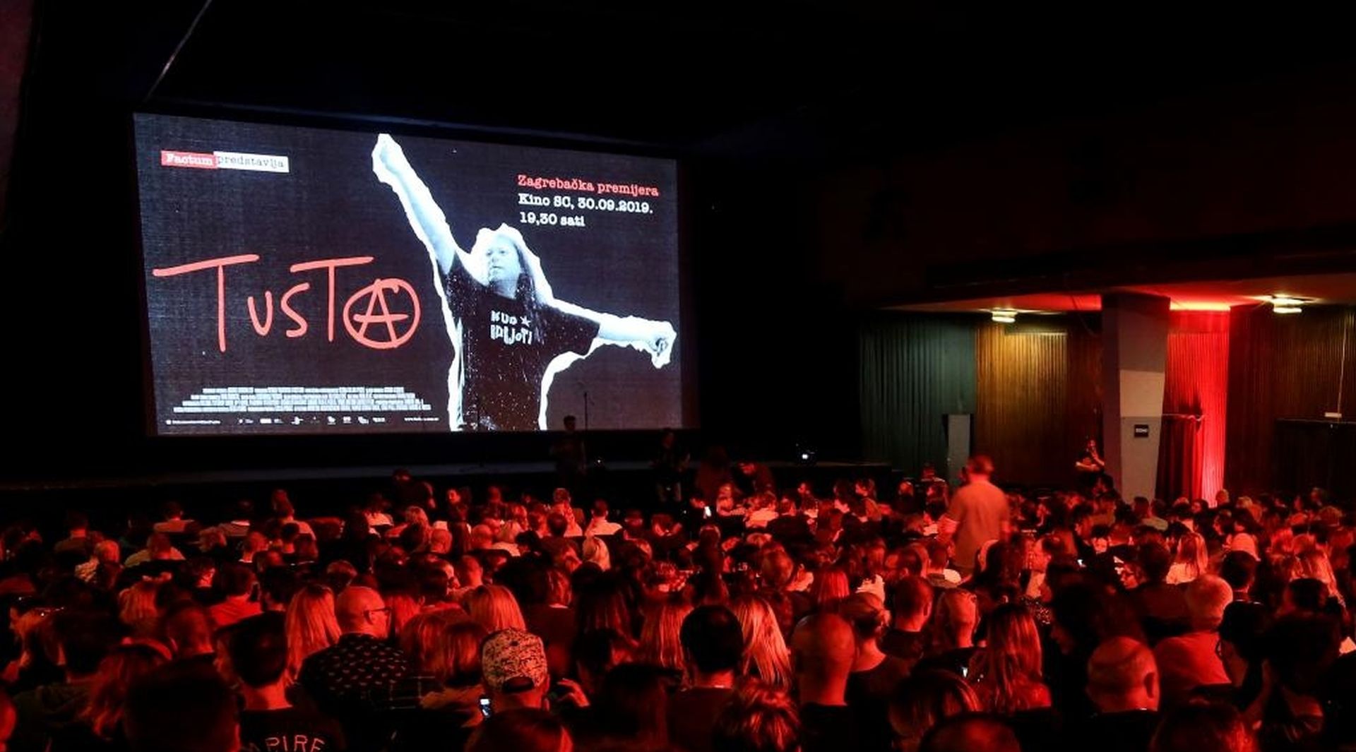 30.09.2019., Zagreb - U kinu Studentskog centra odrzana je premijera filma "Tusta" redatelja Andreja Korovljeva. Photo: Marin Tironi/PIXSELL