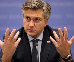 23.10.2020.,Zagreb - Andrej Plenkovic odrzao je konferenciju za medije u Banskim dvorima Photo: Jurica Galoic/PIXSELL