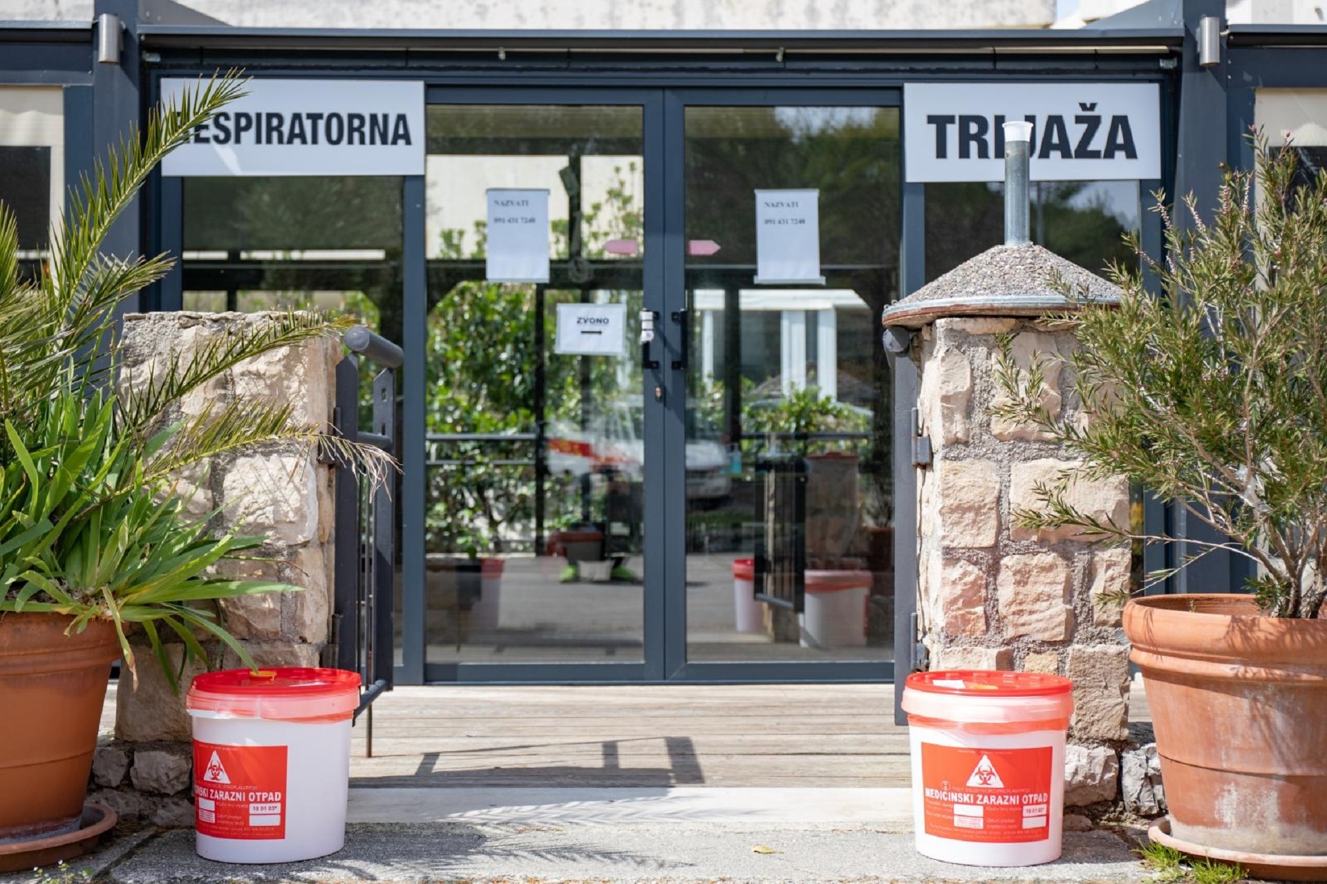 03.04.2020., Dubrovnik -  Konferencija za medije Zupanijskog stozera Civilne zastite. U Dubrovacko-neretvanskoj zupaniji ukupno je 50 zarazenih. Photo: Grgo Jelavic/PIXSELL