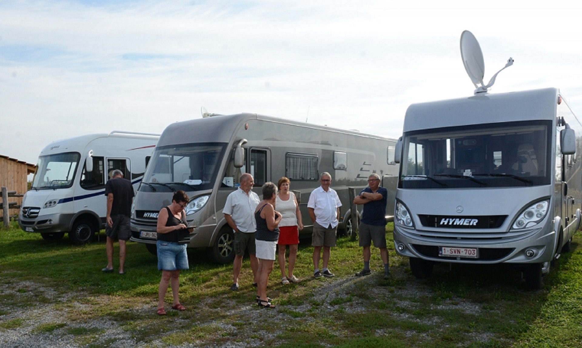 Bjelovar: Izletište Vinia - jedno od omiljenijih odredišta putnika s kamperima 14.09.2018., Bjelovar, Izletiste Vinia - Popularno bjelovarsko izletiste, Agroturizam Vinia jedino je na podrucju Bjelovarsko-bilogorske zupanije i jedno od rijetkih na kontinentu Hrvatske koje u sklopu OPG-a ima uredjen kamp. Iako je kamp predvidjen za 15-ak mjesta ovih dana biljezi se rekordna posjeta kampera, njih 28 i to cak iz Belgije. Ovaj primjer svakako je pozitivan doprinos razvoju kontinentalnog turizma.  
Photo: Damir Spehar/PIXSELL