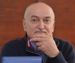 27.03.2014., Zagreb - Kulturni centar, Napredak, predstavljanje knjige Franje Topica Napredak je misija. Slaven Letica. 
 Photo: Marko Lukunic/PIXSELL