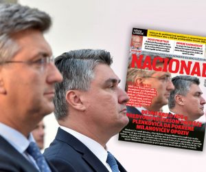 08.09.2020., Varazdin - Predsjednik Vlade Andrej Plenkovic i predsjednik RH Zoran Milanovic prisustvovali su svecanoj sjednici Varazdinske zupanije. Photo: Vjeran Zganec Rogulja/PIXSELL