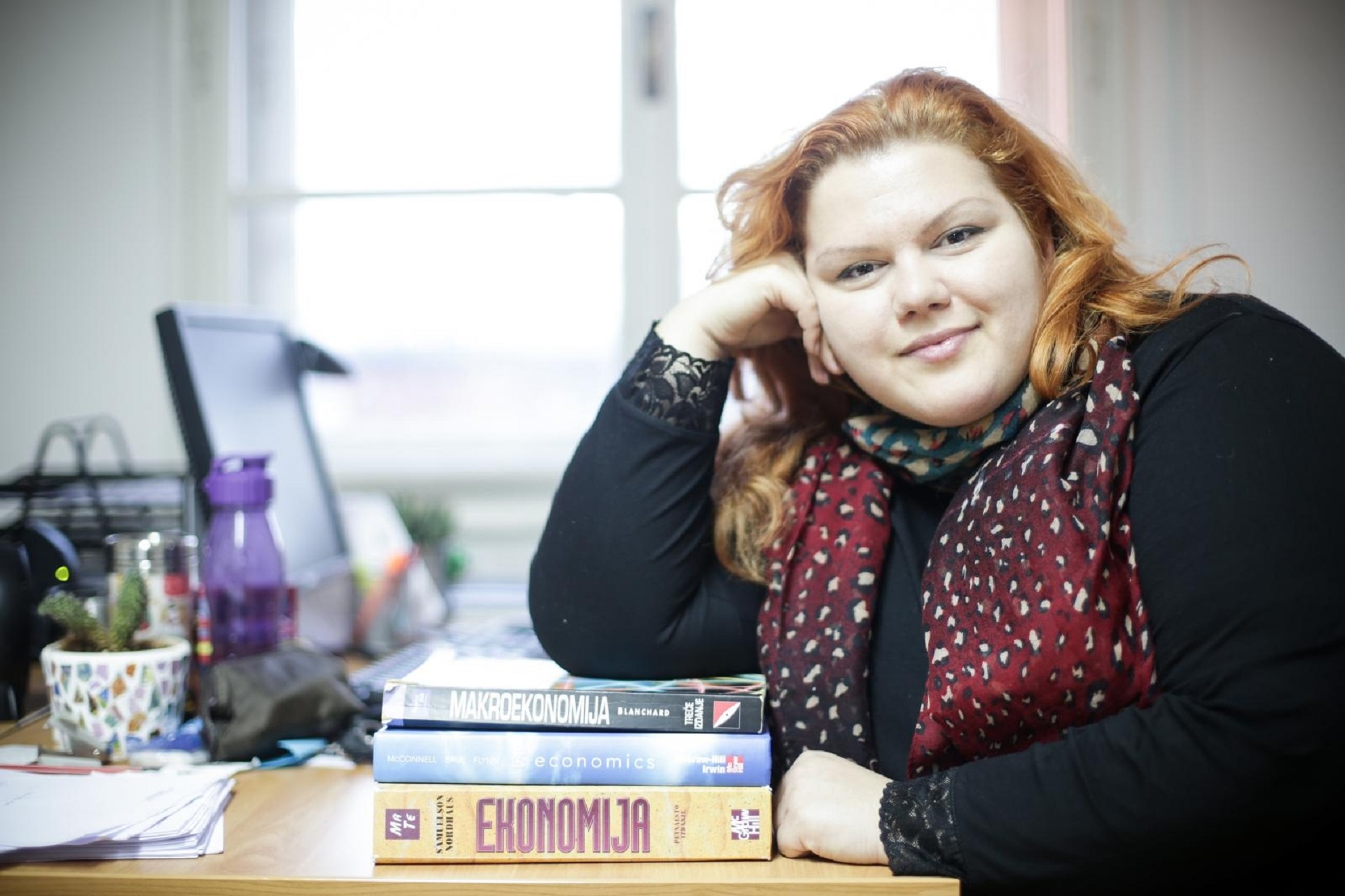 14.01.2015., Zagreb - Ekonomistica Vedrana Pribicevic.  Photo: Petar Glebov/PIXSELL