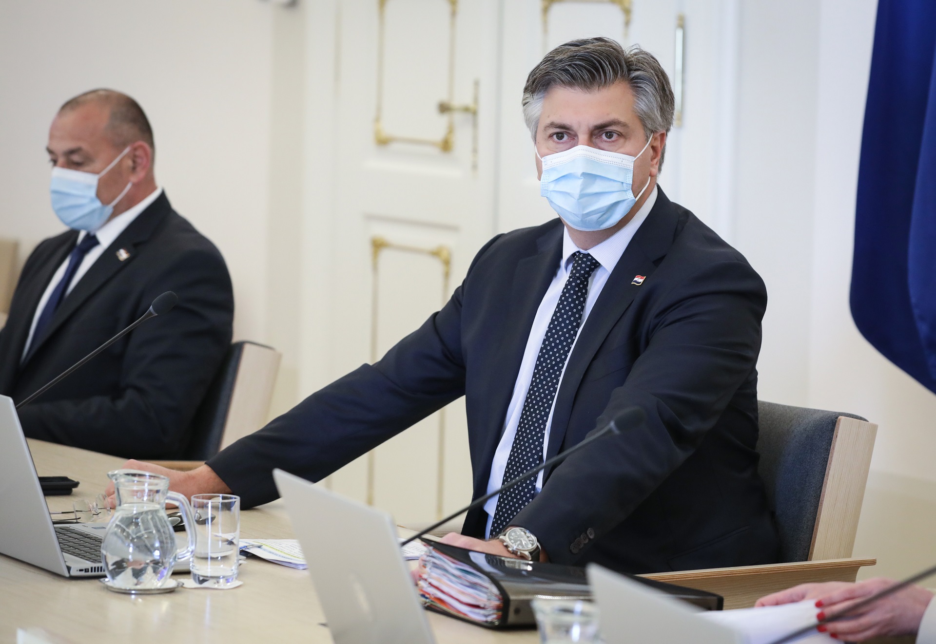 Zagreb, 22.10.2020 - Redovita sjednica Vlade RH. Na fotografiji Andrej Plenković.
foto HINA/ Admir BULJUBAŠIĆ/ abu