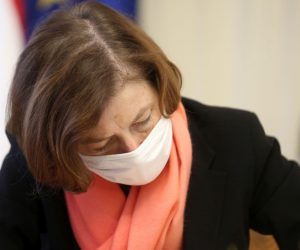 Zagreb, 23.11.2020. - Predsjednik Vlade Andrej Plenković primio je ministricu oružanih snaga Francuske Republike Florence Parly. Na fotografiji Florence Parly.
foto HINA/ Daniel KASAP/ dk