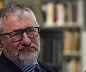 01.02.2018., Zagreb - Promocija knjige Josipa Kregara Sutnja: Dno dna u Knjiznici i citaonici Bogdana Ogrizovica. Govorili su bivsi predsjednici Republike Hrvatske Stjepan Mesic i Ivo Josipovic, a promociju je moderirao Drago Pilsel. 
Photo: Davor Visnjic/PIXSELL
