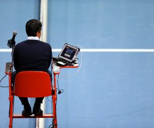 02.02.2015., Dom sportova, Zagreb - 10. ATP turnir PBZ Zagreb Indoors 2015. Glavni teniski sudac.
Photo: Slavko Midzor/PIXSELL