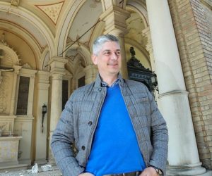 03.04.2020., Zagreb - Groblje Mirogoj osteceno je u potresu koji je pogodio Zagreb 22. ozujka 2020. godine. Direktor groblja Patrik Segota. Photo: Emica Elvedji/PIXSELL