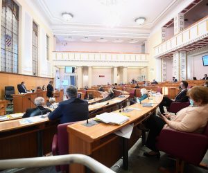 03.11.2020., Zagreb - Zastupnicima u Hrvatskom saboru predstavljeno je izvjesce o sastancima EU komisije. Predsjednik Vlade Andrej Plenkovic Photo: Marko Lukunic/PIXSELL