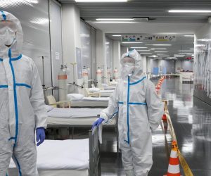 03.11.2020., Zagreb - Predstavljanje operativnog stozera Arene Zagreb za pomoc zdravstvenom sustavu RH u razdoblju COVID-19 pandemije. Photo: Emica Elvedji/PIXSELL