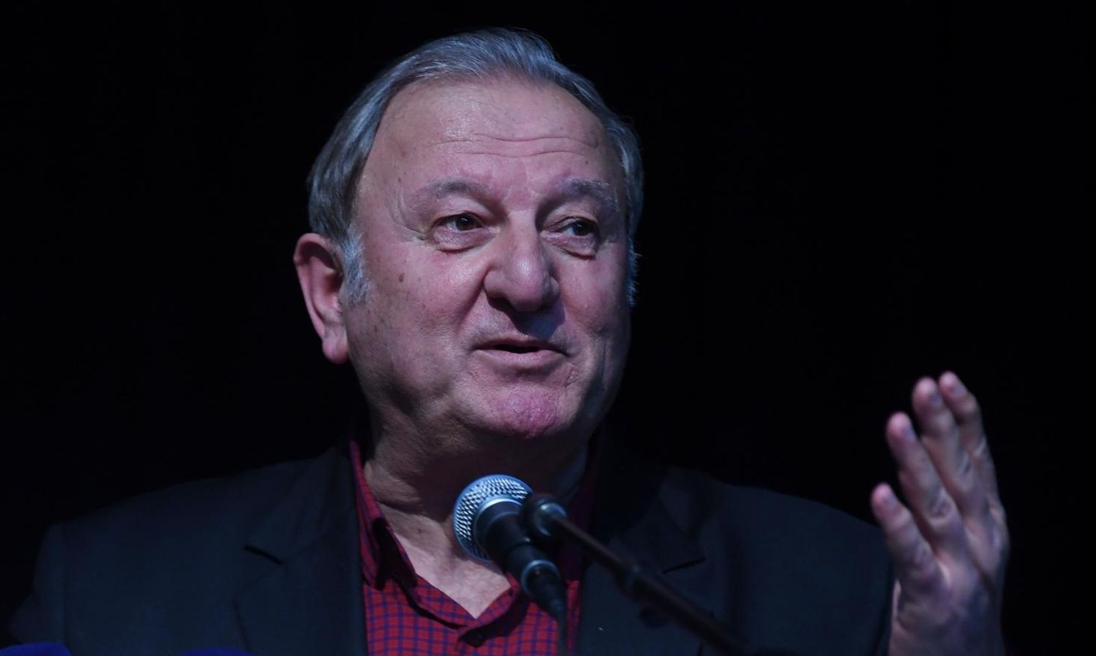 06.03.2018., Zagreb - U studenskom domu Stjepan Radic odrzao se susret bivseg udbasa Zeljka Kekica Pauk i njegove zrtve dr. Ante Kovacevica te predstavljanje knjige Covjek i njegova sjena autora Ante Kovacevica. 
Photo: Marko Lukunic/PIXSELL