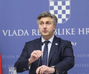 06.11.2020., Zagreb - Konferencija za medije predsjednika Vlade Andreja Plenkovica. Photo: Patrik Macek/PIXSELL