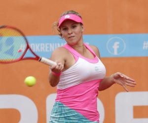 07.06.2020., Osijek - Hrvatski Premier Tenis, turnir humanitarnog karaktera u organizaciji Donne Vekic i njezine obitelji uz pokroviteljstvo Hrvatskog teniskog saveza. Photo: Dubravka Petric/PIXSELL