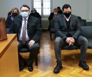 10.11.2020., Zagreb - Ilica 207. Na Zupanijskom sudu u Zagrebu (u prostorijama Opcinskog kaznenog suda) kod sutkinje Irene Kvaternik pocelo je sudjenje Marinu Kamenickom za prometnu nesrecu na Ilici u kojoj su 2018. poginule dvije osobe. Photo: Sanjin Strukic/PIXSELL