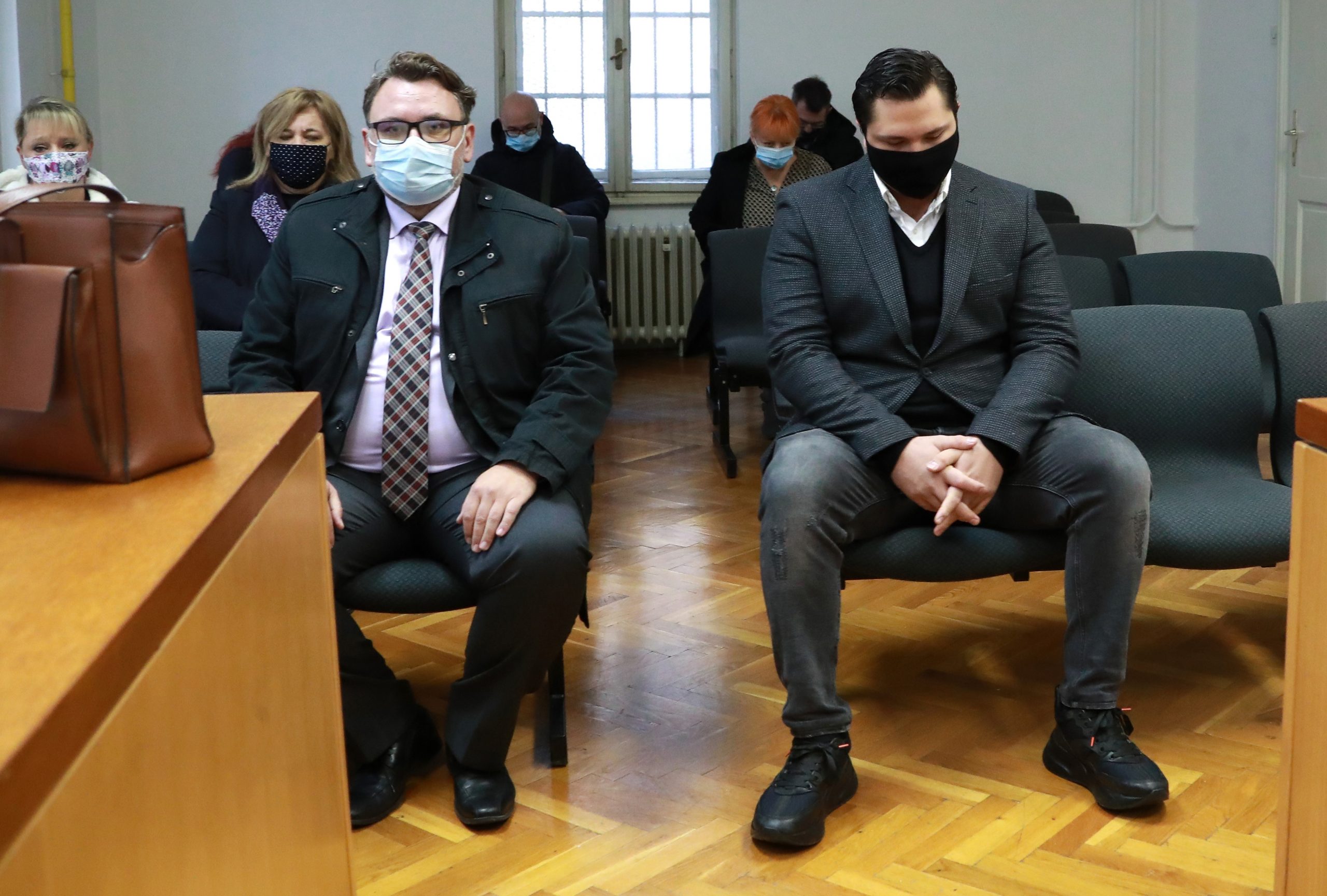 10.11.2020., Zagreb - Ilica 207. Na Zupanijskom sudu u Zagrebu (u prostorijama Opcinskog kaznenog suda) kod sutkinje Irene Kvaternik pocelo je sudjenje Marinu Kamenickom za prometnu nesrecu na Ilici u kojoj su 2018. poginule dvije osobe. Photo: Sanjin Strukic/PIXSELL
