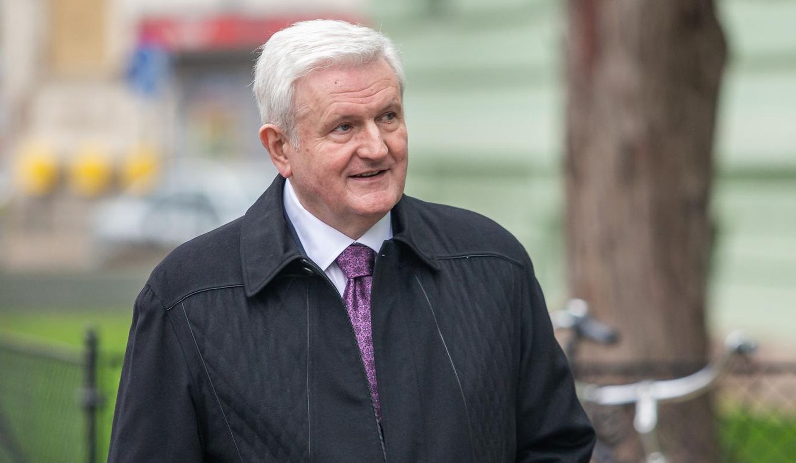 10.11.2020., Osijek - Ivica Todoric dolazi na Zupanijski sud gdje svjedoci na sudjenju Franji Vargi i Blazu Curicu u aferi SMS. Photo: Davor Javorovic/PIXSELL