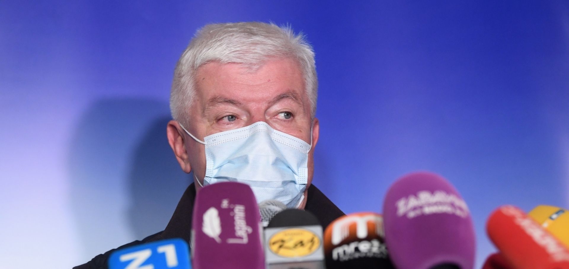 10.11.2020., Zagreb - Gradonacelnik Milan Bandic sa suradnicima odrzao konferenciju za medije na temu odrzavanja manifestacije Advent u Zagrebu u uvjetima pandemije koronavirusa. Uz gradonacelnika, javnosti se obratila i direktorica Turisticke zajednice grada Zagreba Martina Bienenfeld, ravnatelj Nastavnog zavoda za javno zdravstvo Dr. Andrija Stampar dr. Zvonimir Sostar.
Photo: Marko Lukunic/PIXSELL