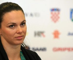 05.09.2011., Hotel Panorama, Zagreb - Konferencija za novinare povodom 61. memorijala Borisa Hanzekovica. Ivana Brkljacic. 
Photo: Marko Prpic/PIXSELL