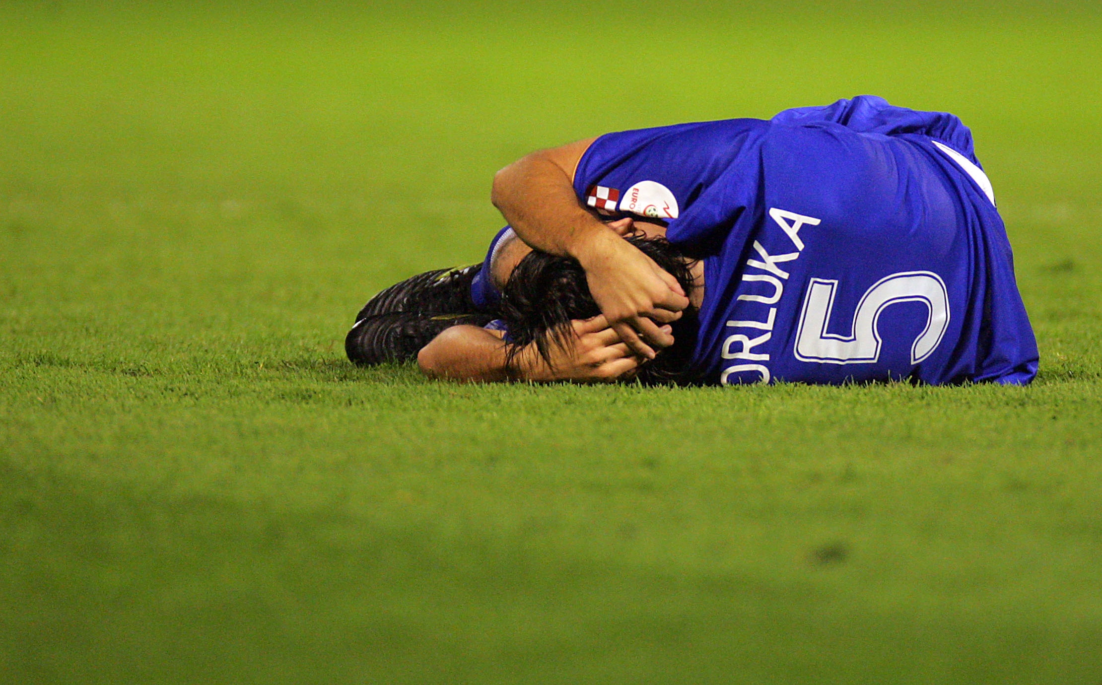 11.10.2006., stadion Maksimir, Zagreb - Kvalifikacijska utakmica za Europsko prvenstvo, Hrvatska - Engleska. Vedran Corluka. Photo: Igor Kralj/PIXSELL