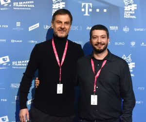 Zagreb: Poznati na otvorenju 16. Zagreb Film Festivala 11.11.2018., Zagreb - U Kinu Europa otvoren je 16. Zagreb Film Festival. Boris T. Matic; Hrvoje Laurenta. 
Photo: Davorin Visnjic/PIXSELL