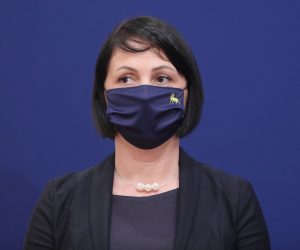 11.11.2020., Zagreb - Na konferenciji za medije kluba zastupnika IDS-a odrzanoj u Saboru o temi: "Kada Hrvatska diskriminira svoje studente onda to radi na svoju stetu" govorili su zastupnici Marin Lerotic, Tulio Demetlika i Katarina Nemet.
Photo: Patrik Macek/PIXSELL
