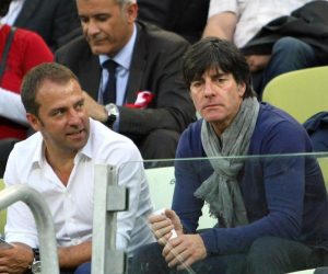 18.06.2012., Gdanjsk, Poljska - Europsko nogometno prvenstvo Euro 2012. Skupina C, Hrvatska - Spanjolska. Joachim Low
Photo: Slavko Midzor/PIXSELL
