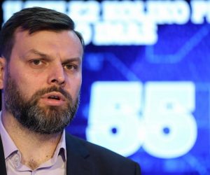 Zagreb: Tele2 objavio poslovne rezultate za 2018. godinu 13.02.2019, Zagreb - Predsjednik Uprave Tele 2 Viktor Pavlinic na konferenciji za medije predstavio je dosadasnje poslovne rezultate. Photo: Jurica Galoic/PIXSELL