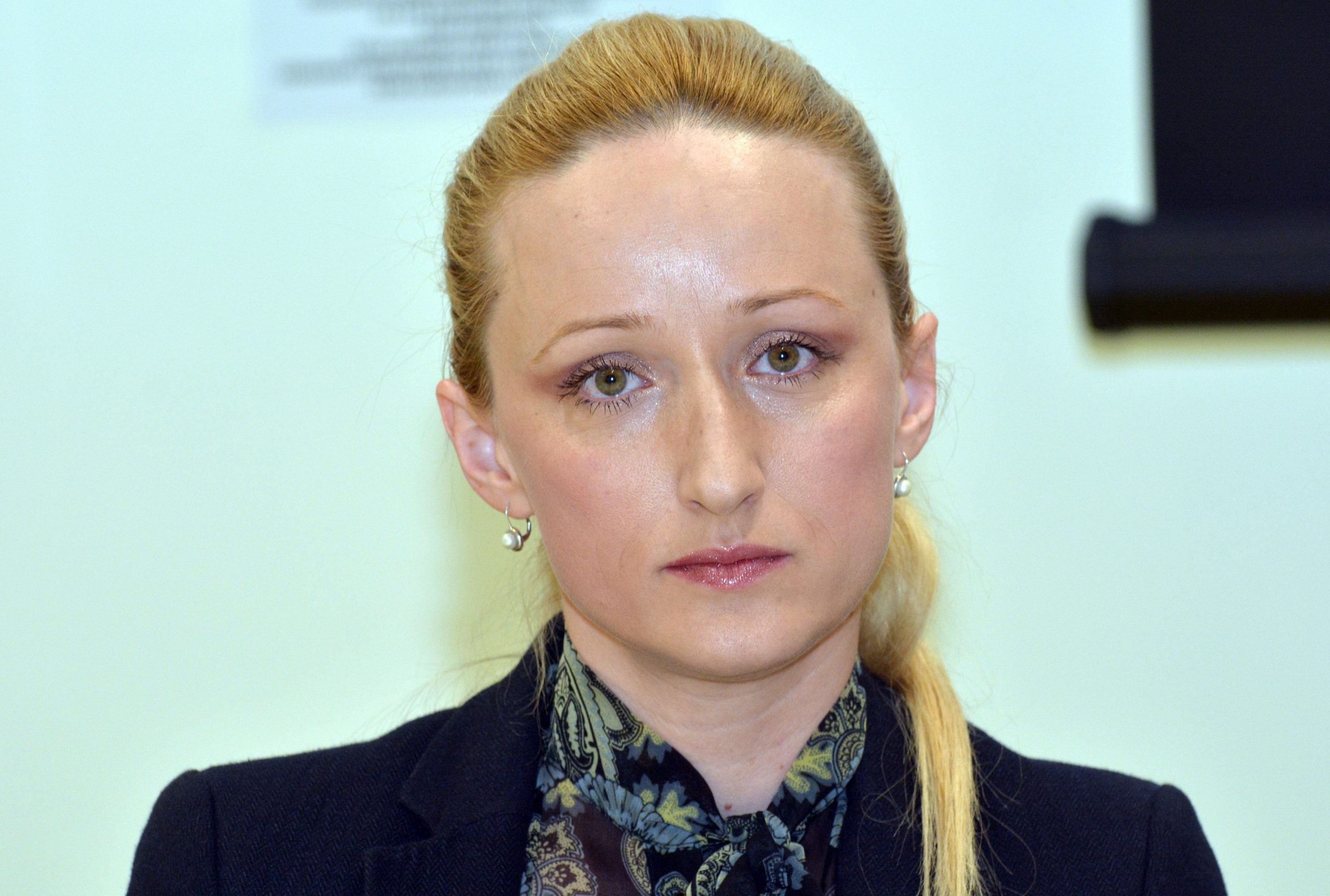 15.05.2014., Sisak - Povjerenici sisacke podruznice Hrvatskog lijecnickog sindikata Ivana Smit, Martina Radmanovic, Miroslav Dubovecak i Ivan Marijetic ukljucili su se u Akcijski dan europskih lijecnika i na  konferenciji za medije govorili o stanju u hrvatskom zdravstvu i sisackoj Opcoj bolnici. 
Photo: Nikola Cutuk/PIXSELL