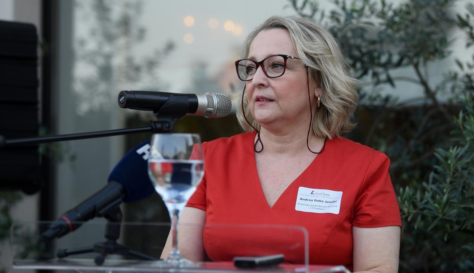 15.09.2020., Zagreb - Hotel Esplanada, Americka gospodarska komora u Hrvatskoj AmCham organizirala je koktel s veleposlanikom SAD-a u Hrvatskoj Robertom Kohorstom. 
Photo: Marko Lukunic/PIXSELL