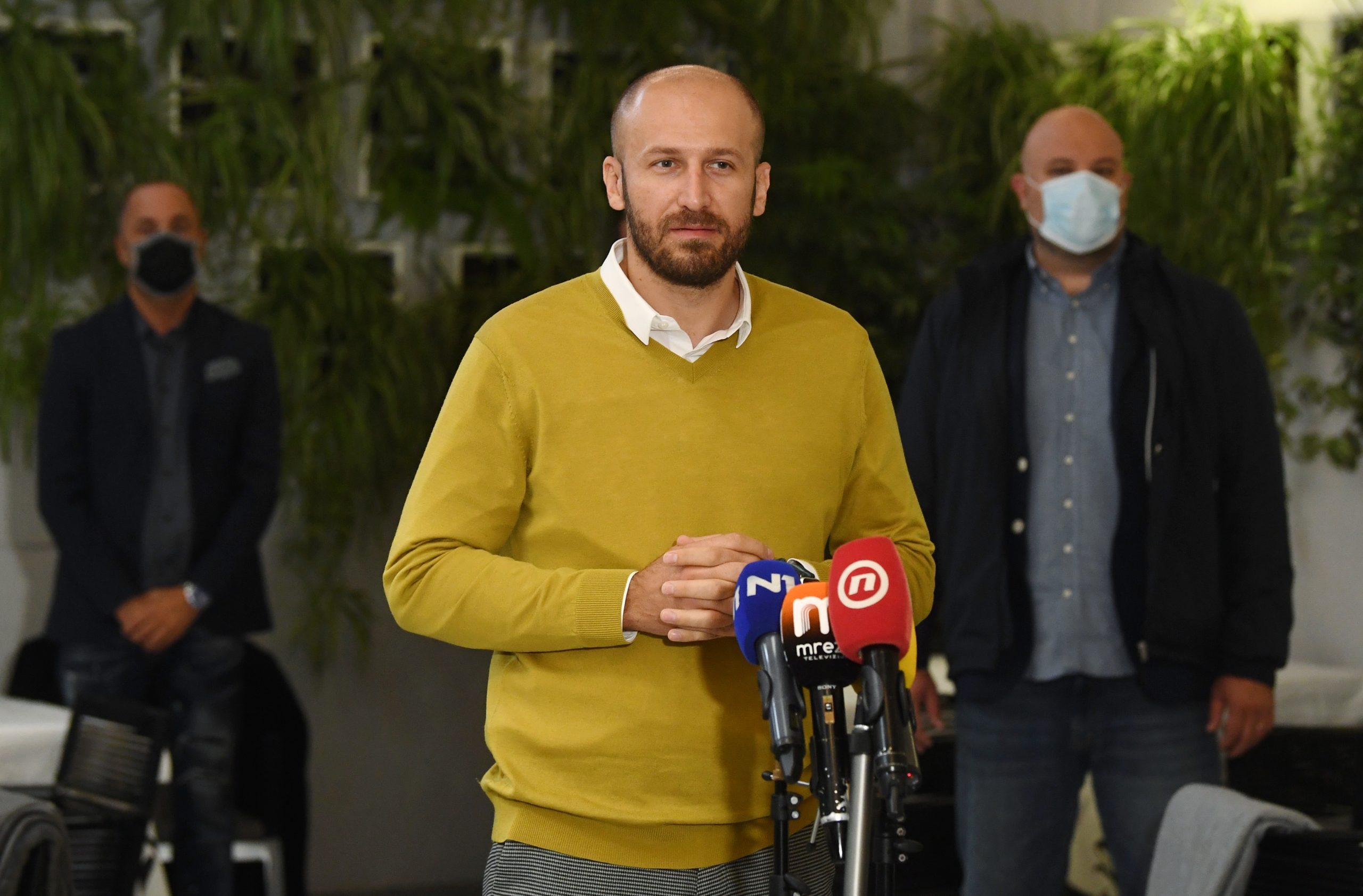 15.10.2020., Zagreb - U Restoranu Vinodol ugostitelji odrzali sastanak i konferenciju za medije u vezi novih mjera tijekom koronavirus pandemije. 
Photo: Marko Lukunic/PIXSELL
