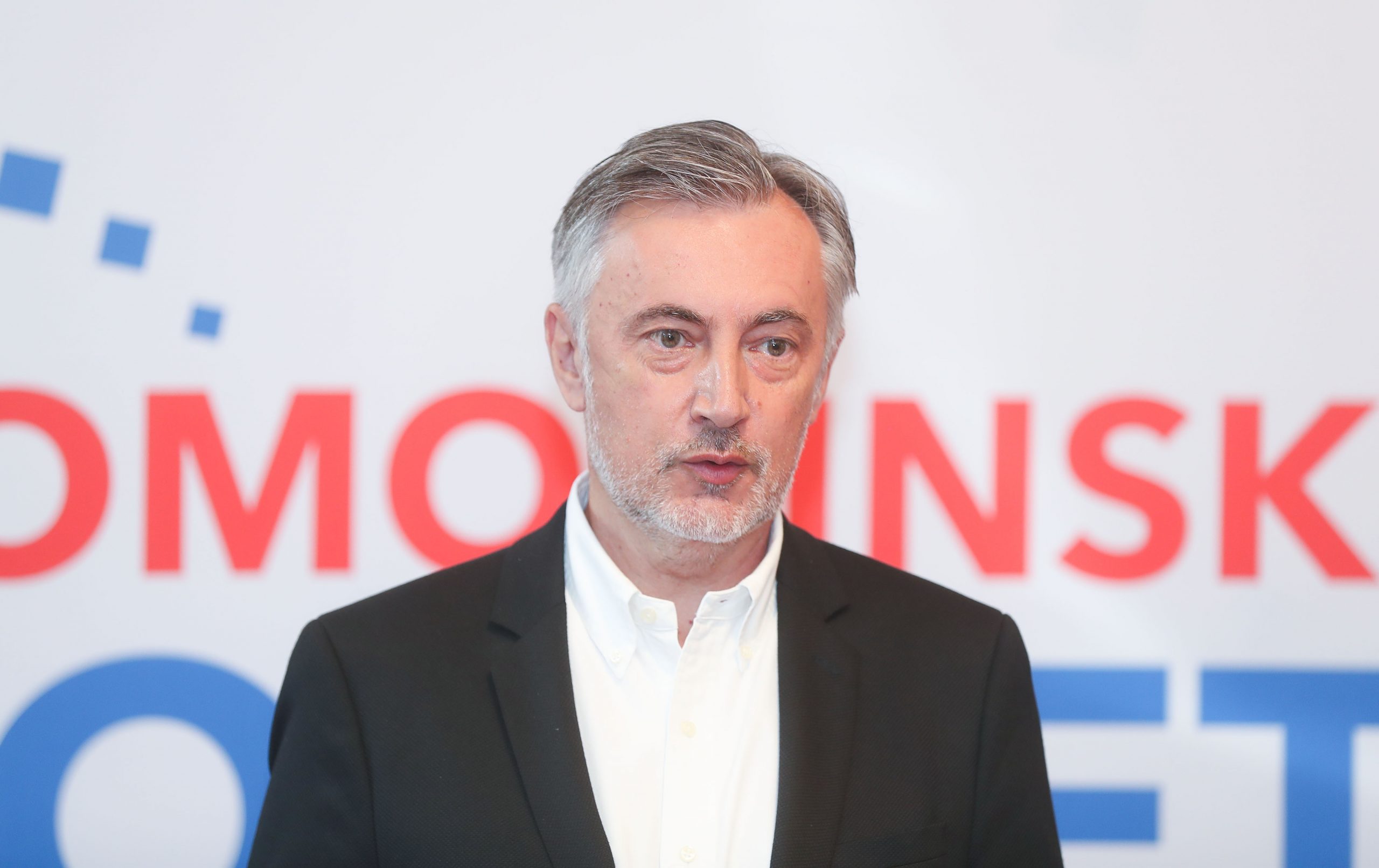 16.07.2020., Zagreb - Karolina Vidovic Kristo, izabrana na listi Domovinskog pokreta, odrzala je konferenciju za medije na temu "izbornih rezultata i politike premijera Plenkovica". Konferenciji je prisustvovao i i predsjednik Domovinskog pokreta Miroslav Skoro. Photo: Zeljko Lukunic/PIXSELL