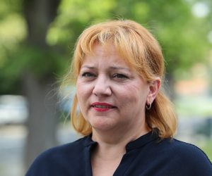 16.08.2020., Zagreb - Zamjenica ravnatelja NZJZ Dr. Andrija Stampar dr. Sandra Sikic dala je izjavu za medije o epidemioloskoj situaciji u gradu Zagrebu. 
Photo: Luka Stanzl/PIXSELL