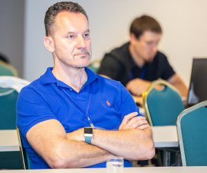 19.06.2018., Hotel Croatia, Cavtat - From Solid state to Biophysics naziv je konferencije koja se odrzava u Cavtatu a koja okuplja niz znanstvenika medju kojima i Igora Stagljara  profesora s odjela za biokemiju i medicinsku genetiku na sveucilistu u Torontu koji je odrzao predavanje o radu svoga tima na iznalazenju lijeka za karcinom pluca. Photo: Grgo Jelavic/PIXSELL