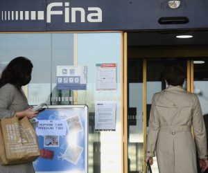 19.10.2020., Zagreb - Poslovnica Finacijske agencije FINA.
Photo: Marko Lukunic/PIXSELL