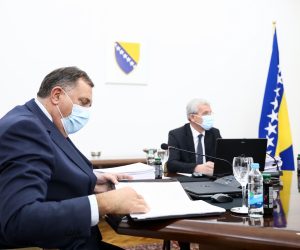 19.11.2020., Sarajevo, Bosna i Hercegovina  - 18. redovna  sjednica Predsjednistva Bosne i Hercegovine. Milorad Dodik
Photo: Armin Durgut/PIXSELL
